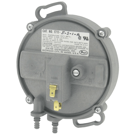 Dwyer Pressure Switch, Series 1700